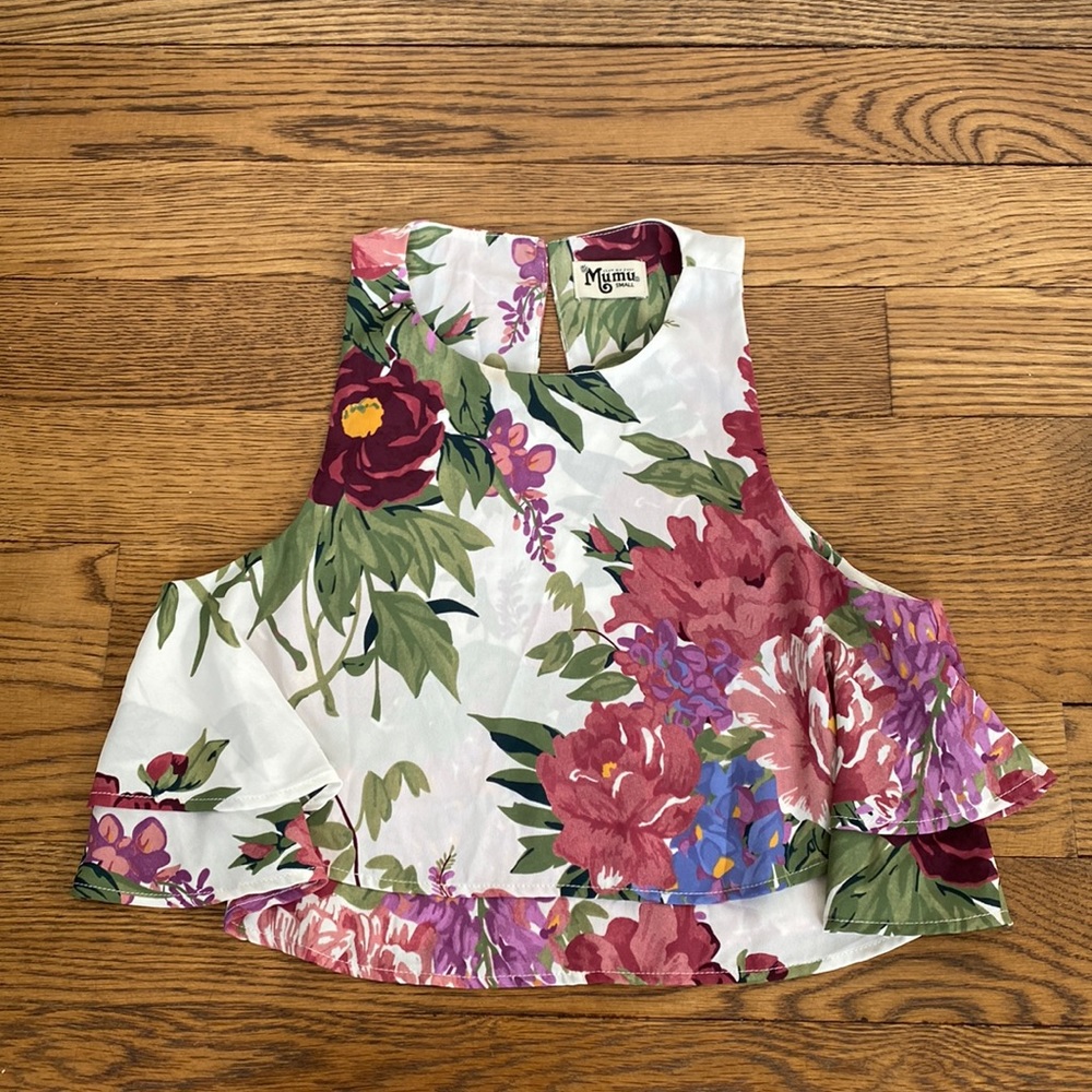 Perfect crop top for summer!